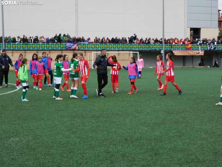 En im&aacute;genes: Las mejores canteras del f&uacute;tbol femenino espa&ntilde;ol juegan en Soria