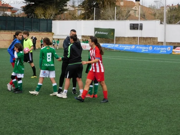 En im&aacute;genes: Las mejores canteras del f&uacute;tbol femenino espa&ntilde;ol juegan en Soria