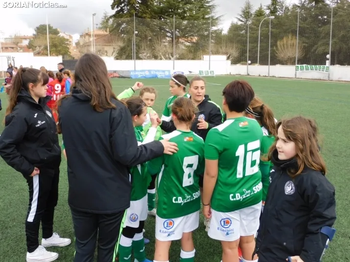 En im&aacute;genes: Las mejores canteras del f&uacute;tbol femenino espa&ntilde;ol juegan en Soria