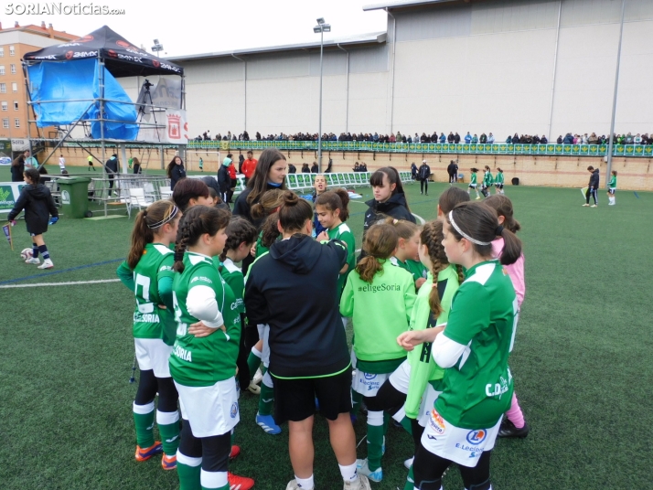 En im&aacute;genes: Las mejores canteras del f&uacute;tbol femenino espa&ntilde;ol juegan en Soria