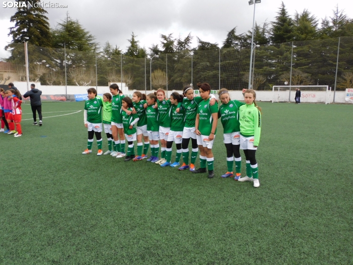 En im&aacute;genes: Las mejores canteras del f&uacute;tbol femenino espa&ntilde;ol juegan en Soria