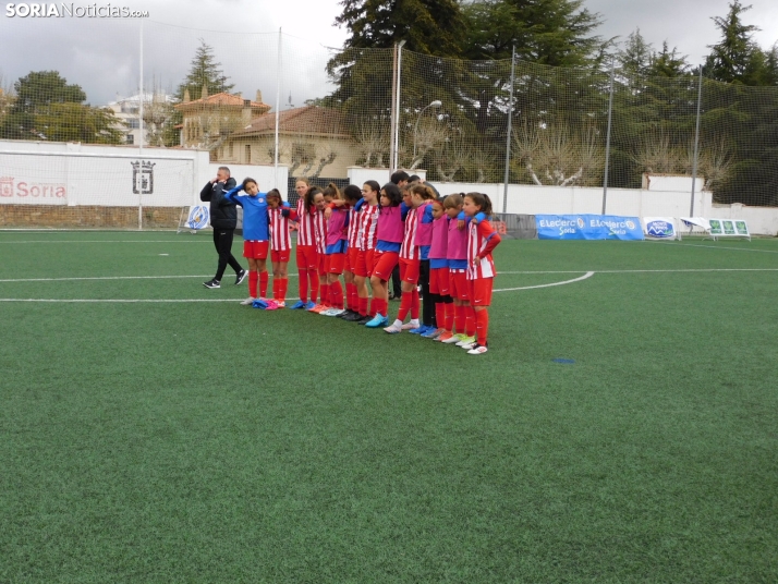 En im&aacute;genes: Las mejores canteras del f&uacute;tbol femenino espa&ntilde;ol juegan en Soria