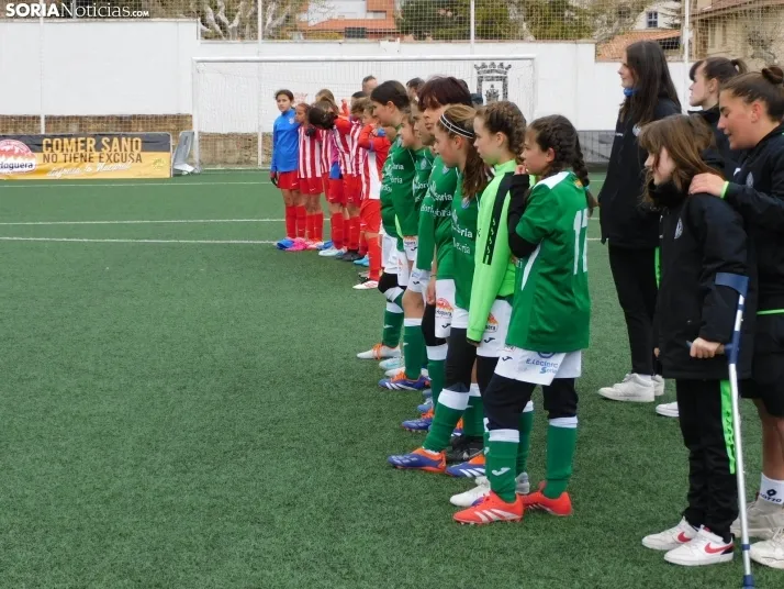 En im&aacute;genes: Las mejores canteras del f&uacute;tbol femenino espa&ntilde;ol juegan en Soria