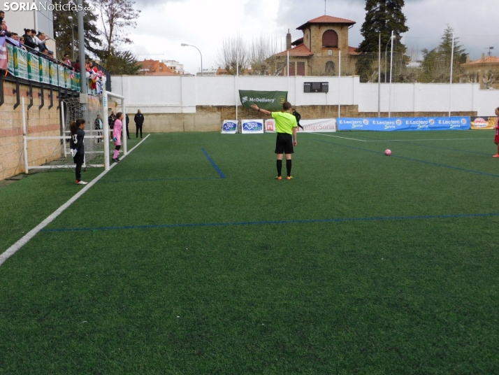 En im&aacute;genes: Las mejores canteras del f&uacute;tbol femenino espa&ntilde;ol juegan en Soria