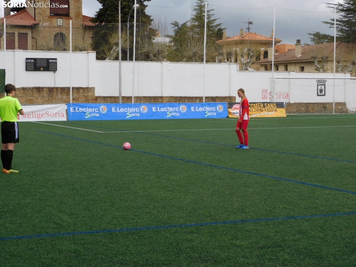 En im&aacute;genes: Las mejores canteras del f&uacute;tbol femenino espa&ntilde;ol juegan en Soria