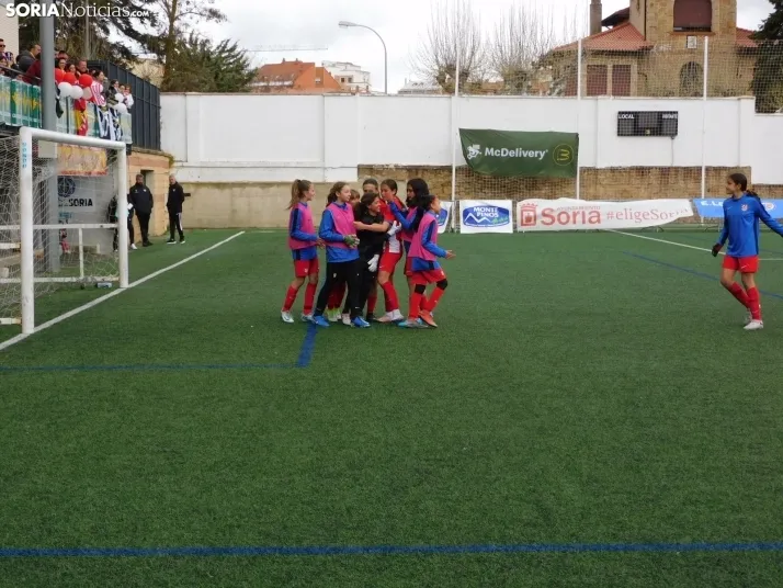 En im&aacute;genes: Las mejores canteras del f&uacute;tbol femenino espa&ntilde;ol juegan en Soria