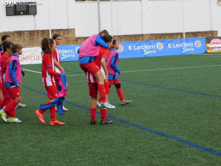 En im&aacute;genes: Las mejores canteras del f&uacute;tbol femenino espa&ntilde;ol juegan en Soria