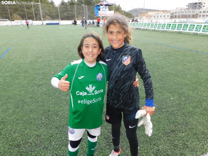 En im&aacute;genes: Las mejores canteras del f&uacute;tbol femenino espa&ntilde;ol juegan en Soria