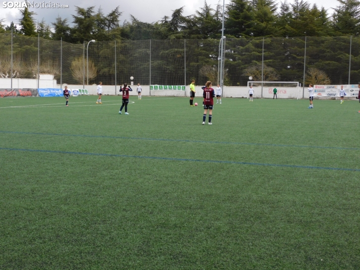 En im&aacute;genes: Las mejores canteras del f&uacute;tbol femenino espa&ntilde;ol juegan en Soria