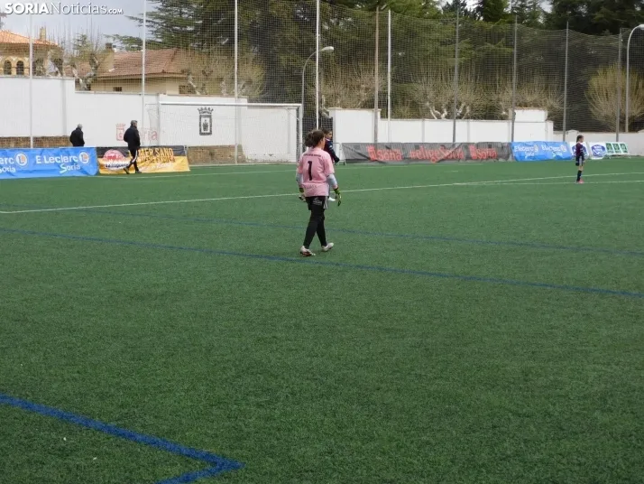 En im&aacute;genes: Las mejores canteras del f&uacute;tbol femenino espa&ntilde;ol juegan en Soria