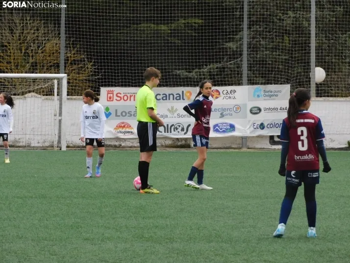 En im&aacute;genes: Las mejores canteras del f&uacute;tbol femenino espa&ntilde;ol juegan en Soria