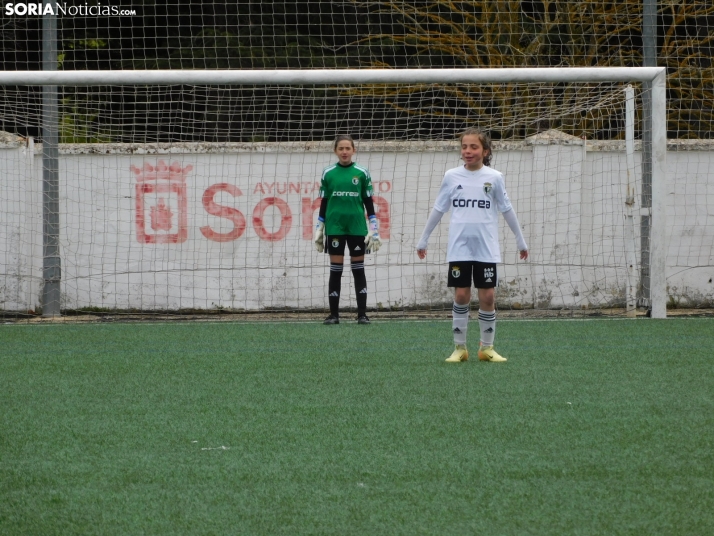 En im&aacute;genes: Las mejores canteras del f&uacute;tbol femenino espa&ntilde;ol juegan en Soria