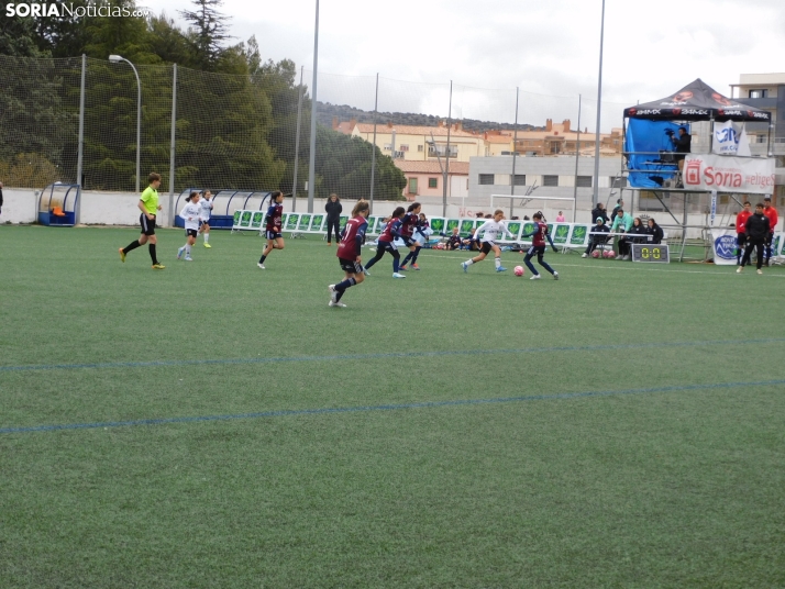 En im&aacute;genes: Las mejores canteras del f&uacute;tbol femenino espa&ntilde;ol juegan en Soria