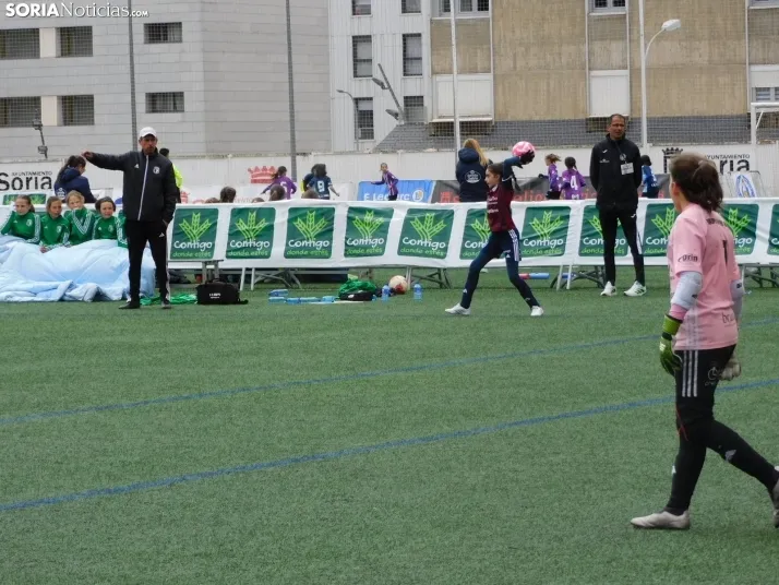 En im&aacute;genes: Las mejores canteras del f&uacute;tbol femenino espa&ntilde;ol juegan en Soria