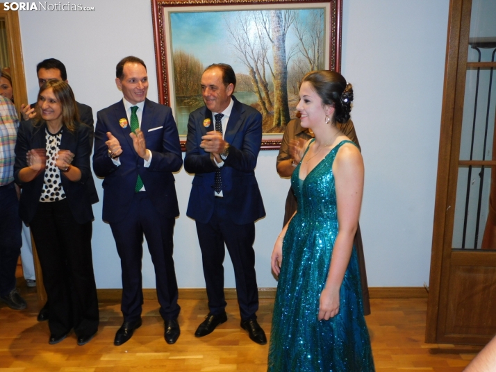 Fotos: Pistoletazo de salida a las fiestas de San Esteban con una plaza hasta la bandera