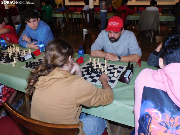 En im&aacute;genes: Los mejores ajedrecistas sorianos se citan por San Saturio