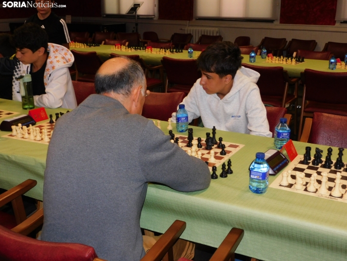 En im&aacute;genes: Los mejores ajedrecistas sorianos se citan por San Saturio