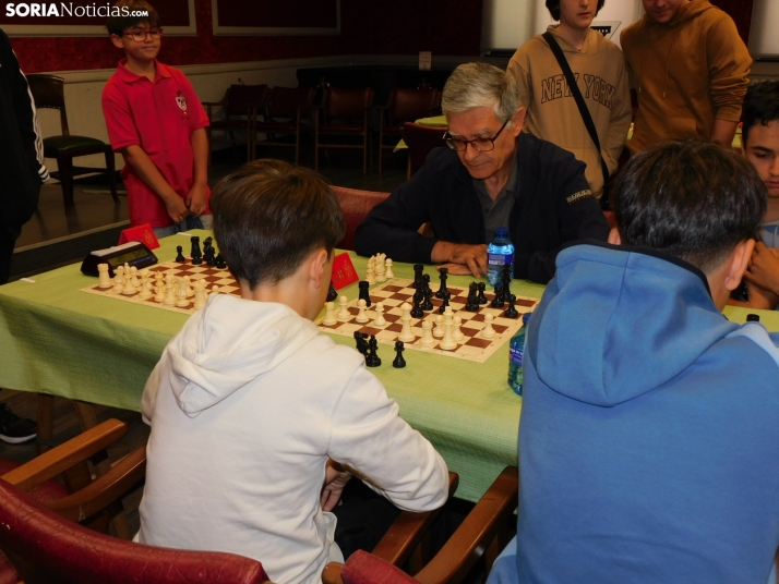 En im&aacute;genes: Los mejores ajedrecistas sorianos se citan por San Saturio