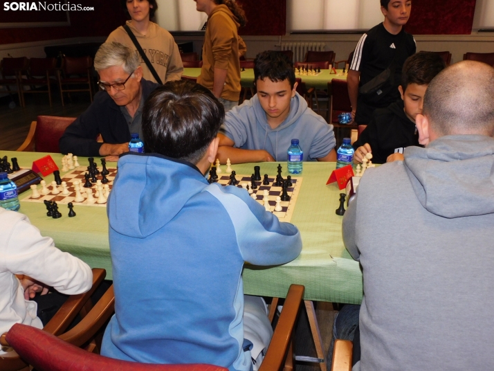 En im&aacute;genes: Los mejores ajedrecistas sorianos se citan por San Saturio
