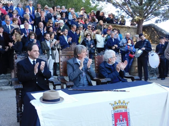 Fotos: Soria rememora una foto de 1.932 y homenajea a Antonio Machado en la ermita de San Saturio