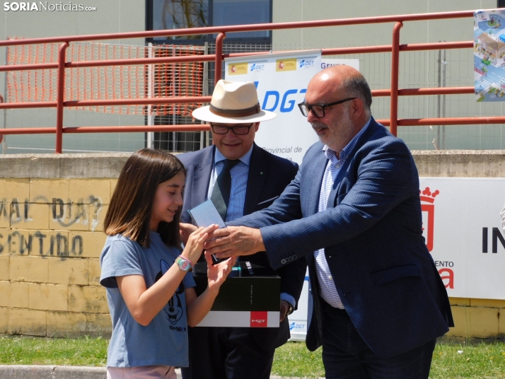 Fotos: Entrega de premios y diplomas en el Parque Infantil de Tr&aacute;fico de Soria
