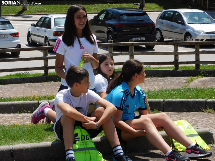 Fotos: Entrega de premios y diplomas en el Parque Infantil de Tr&aacute;fico de Soria