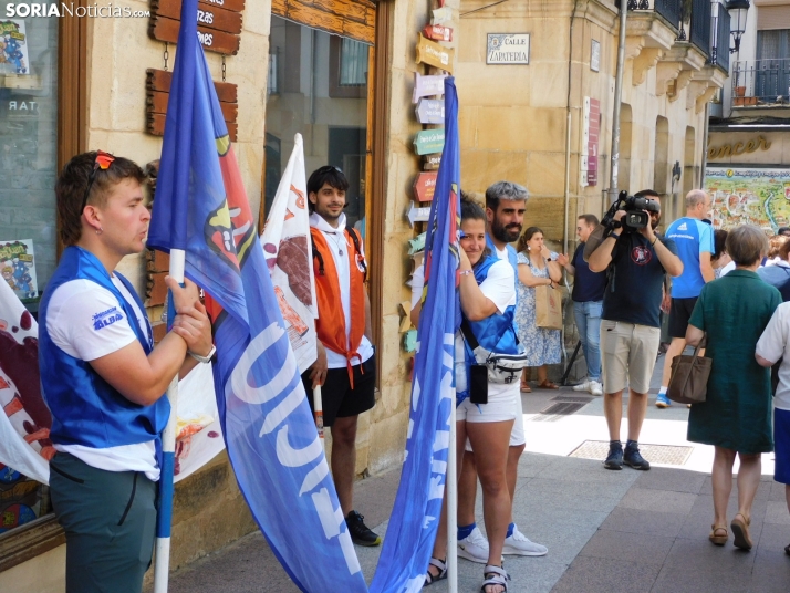FOTOS: Alzheimer Soria inaugura los Sanjuanes con su tradicional 'Domingo de Calderas' 