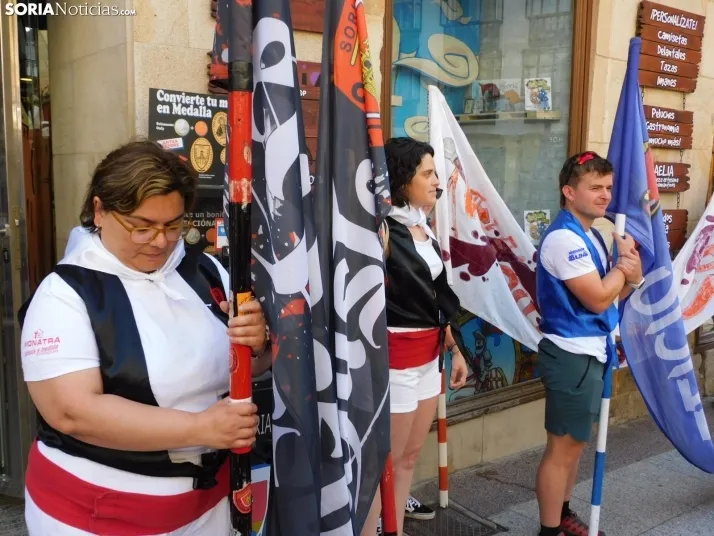 FOTOS: Alzheimer Soria inaugura los Sanjuanes con su tradicional 'Domingo de Calderas' 