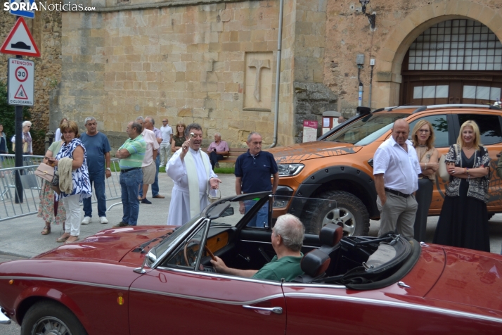 Fotos: Cientos de veh&iacute;culos son bendecidos en Soria por el D&iacute;a de San Crist&oacute;bal