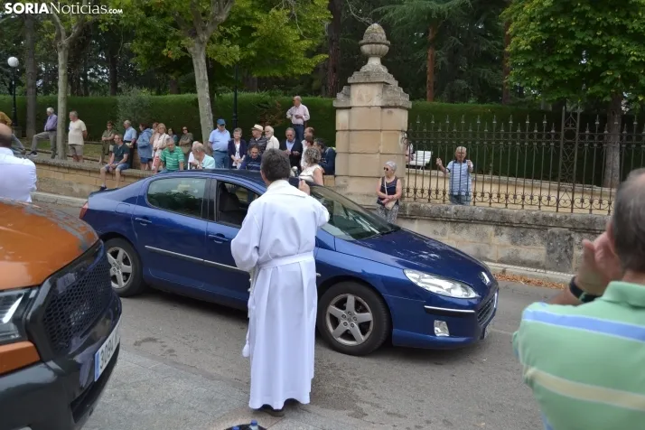 Fotos: Cientos de veh&iacute;culos son bendecidos en Soria por el D&iacute;a de San Crist&oacute;bal