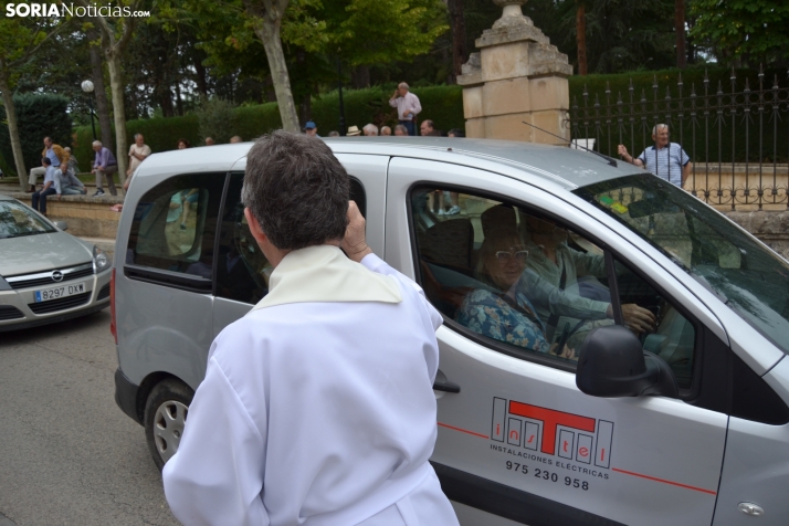 Fotos: Cientos de veh&iacute;culos son bendecidos en Soria por el D&iacute;a de San Crist&oacute;bal
