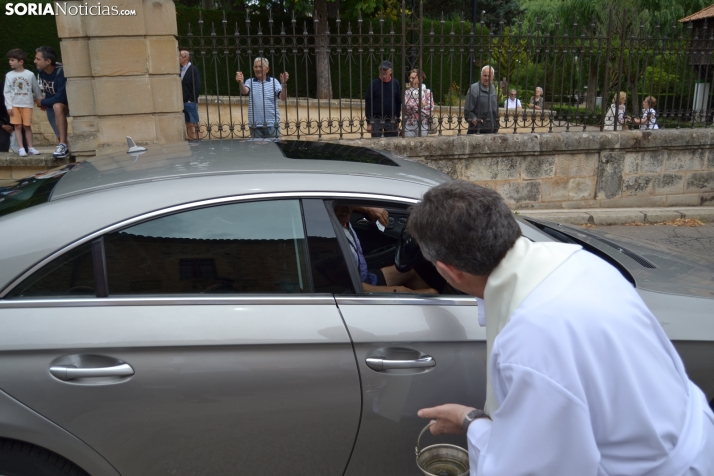 Fotos: Cientos de veh&iacute;culos son bendecidos en Soria por el D&iacute;a de San Crist&oacute;bal