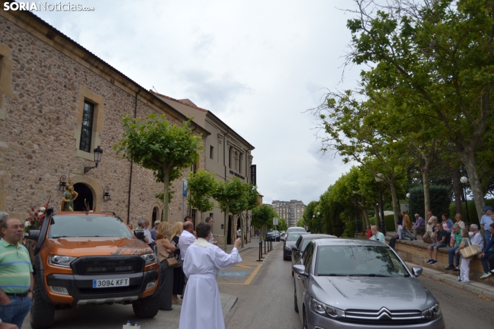 Fotos: Cientos de veh&iacute;culos son bendecidos en Soria por el D&iacute;a de San Crist&oacute;bal