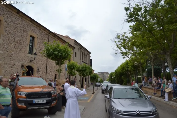 Fotos: Cientos de veh&iacute;culos son bendecidos en Soria por el D&iacute;a de San Crist&oacute;bal