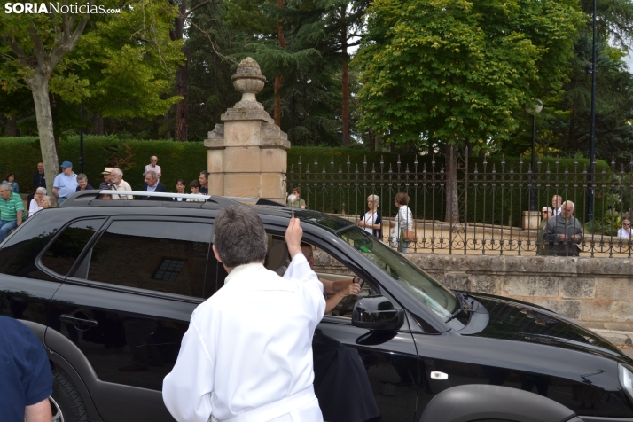 Fotos: Cientos de veh&iacute;culos son bendecidos en Soria por el D&iacute;a de San Crist&oacute;bal