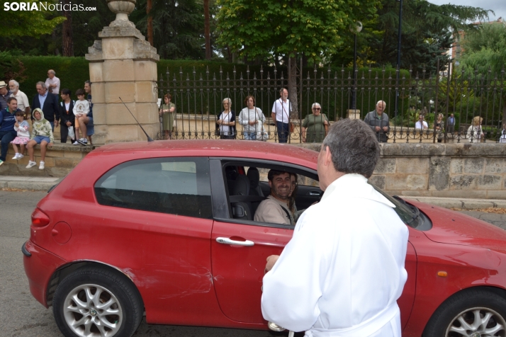 Fotos: Cientos de veh&iacute;culos son bendecidos en Soria por el D&iacute;a de San Crist&oacute;bal