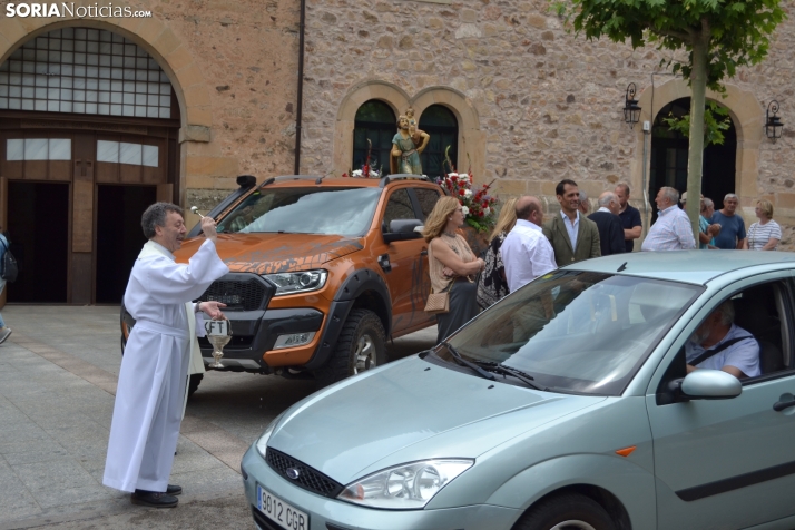 Fotos: Cientos de veh&iacute;culos son bendecidos en Soria por el D&iacute;a de San Crist&oacute;bal