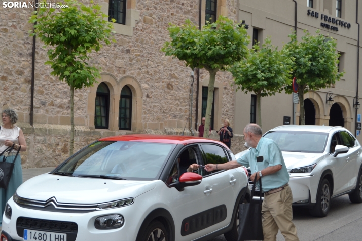 Fotos: Cientos de veh&iacute;culos son bendecidos en Soria por el D&iacute;a de San Crist&oacute;bal