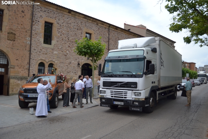 Fotos: Cientos de veh&iacute;culos son bendecidos en Soria por el D&iacute;a de San Crist&oacute;bal