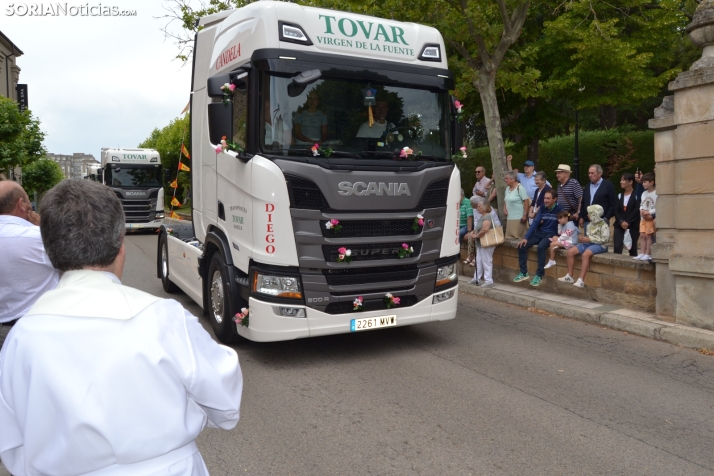 Fotos: Cientos de veh&iacute;culos son bendecidos en Soria por el D&iacute;a de San Crist&oacute;bal