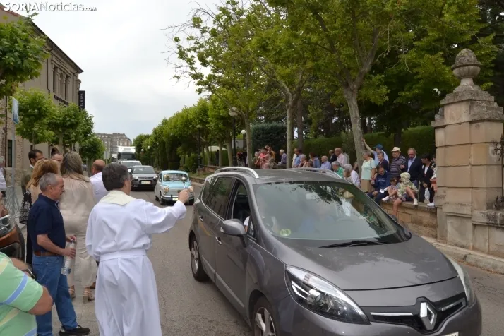 Fotos: Cientos de veh&iacute;culos son bendecidos en Soria por el D&iacute;a de San Crist&oacute;bal