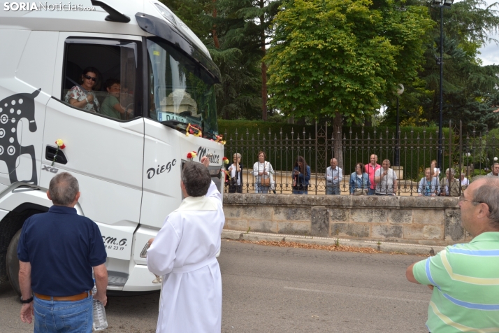 Fotos: Cientos de veh&iacute;culos son bendecidos en Soria por el D&iacute;a de San Crist&oacute;bal