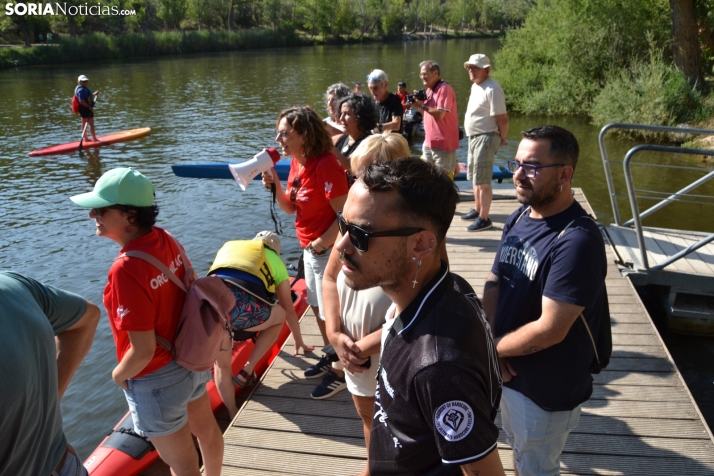 En im&aacute;genes: Cientos de pirag&uuml;istas surcan las aguas del Duero en la XXII edici&oacute;n de su Tra