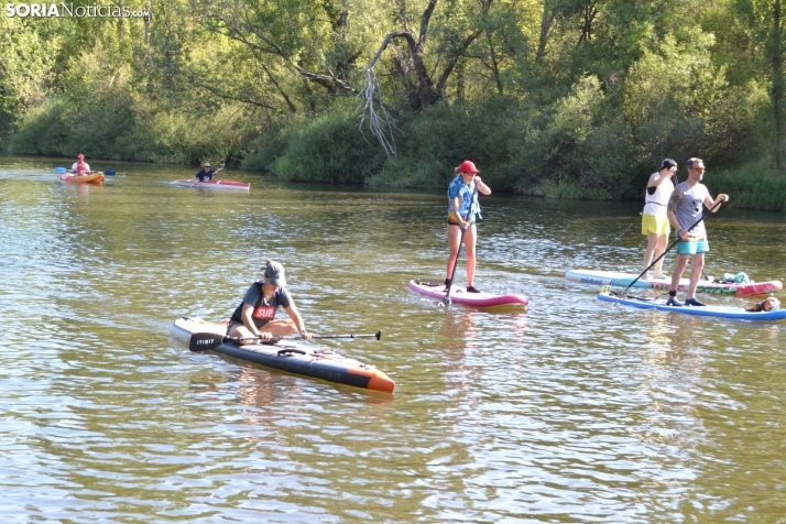 En im&aacute;genes: Cientos de pirag&uuml;istas surcan las aguas del Duero en la XXII edici&oacute;n de su Tra