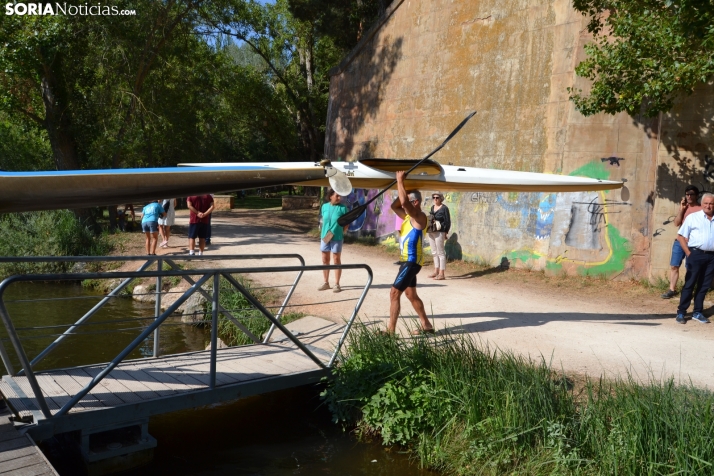 En im&aacute;genes: Cientos de pirag&uuml;istas surcan las aguas del Duero en la XXII edici&oacute;n de su Tra