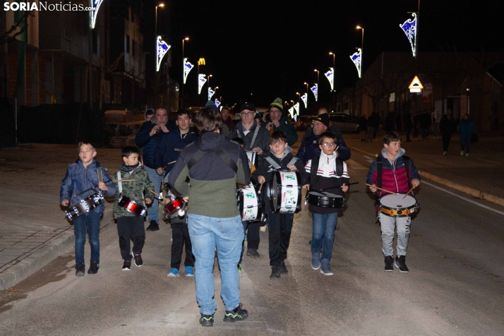 Encendido del árbol en Golmayo