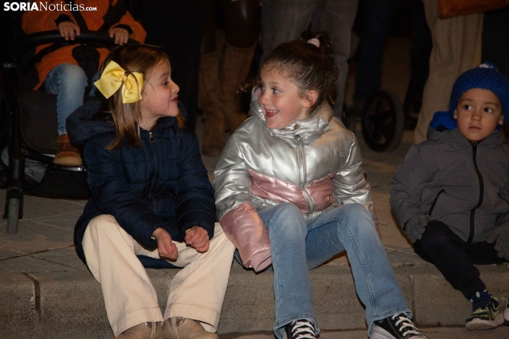 Encendido del árbol en Golmayo