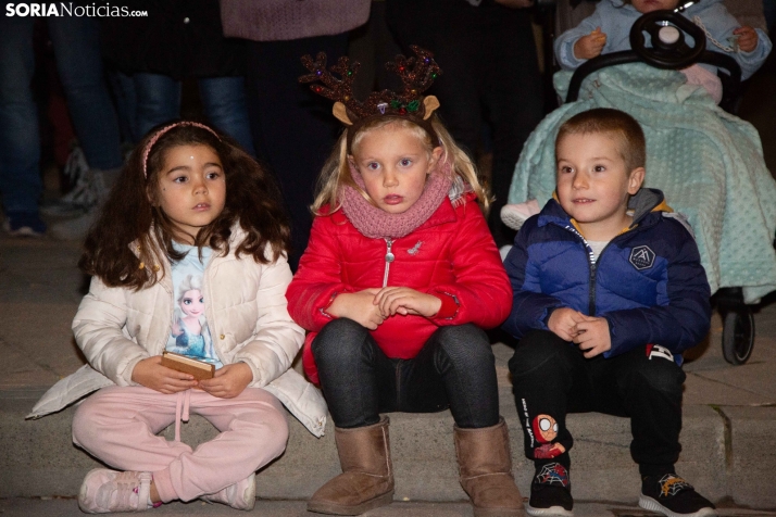 Encendido del árbol en Golmayo