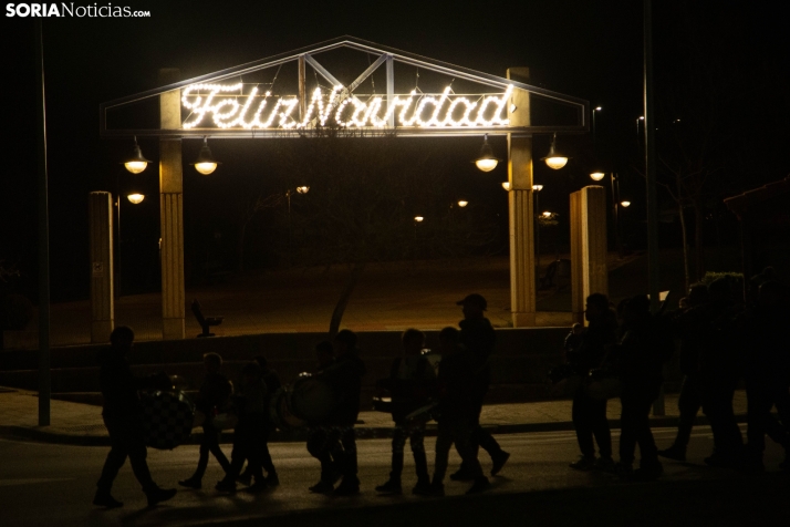 Encendido del árbol en Golmayo