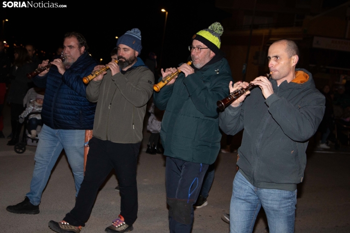 Encendido del árbol en Golmayo